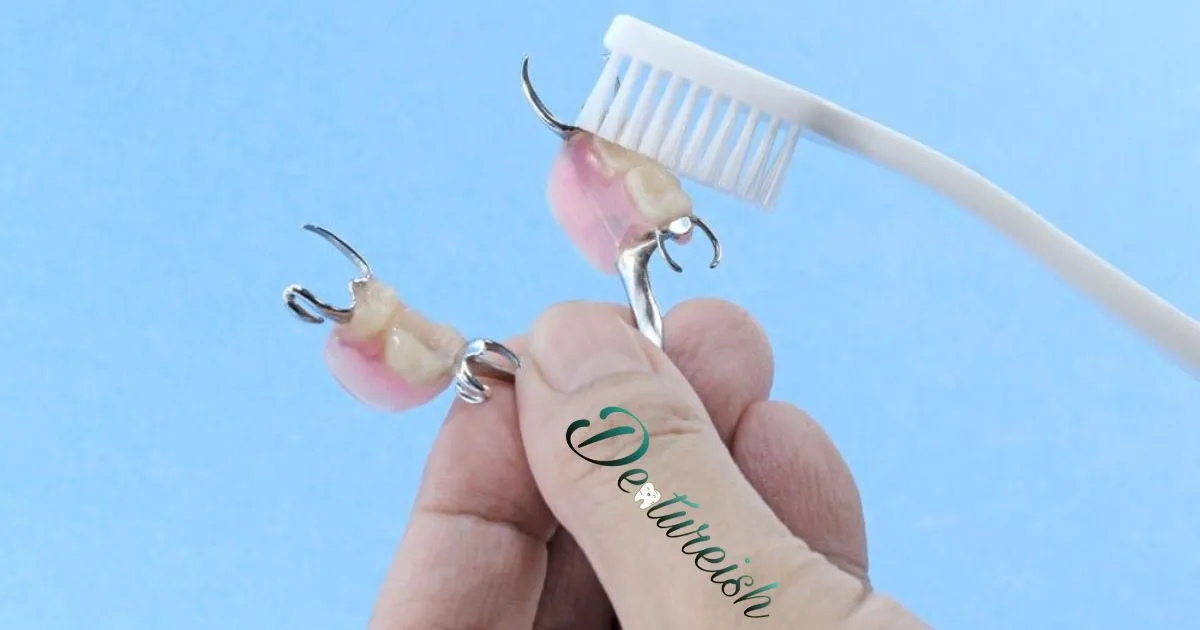 Clean A Partial Denture