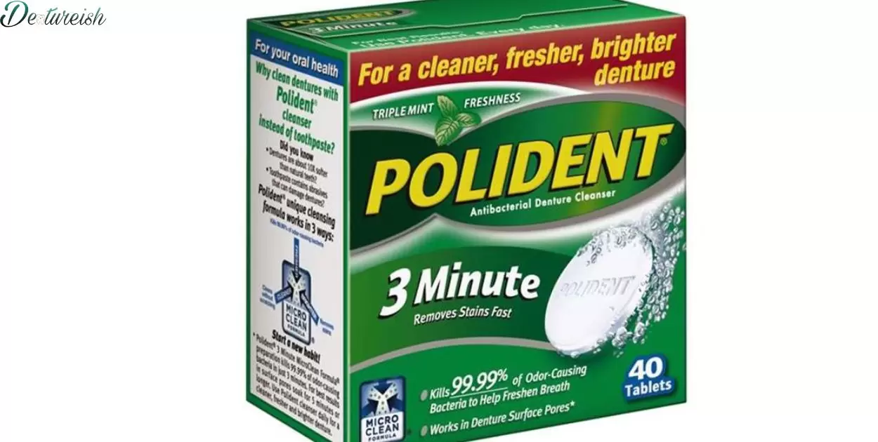 How To Use Polident Denture Cleaner?